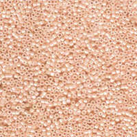 Miyuki 11/0 Delica Bead - DB1532 - Opaque Light Peach Ceylon