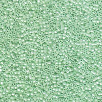 Miyuki 11/0 Delica Bead - DB1536-1 - Opaque Light Mint Ceylon - Lead Free