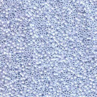 Miyuki 11/0 Delica Bead - DB1537 - Opaque Light Sky Blue Ceylon