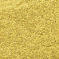 Miyuki 11/0 Delica Bead - DB1562 - Opaque Canary Luster