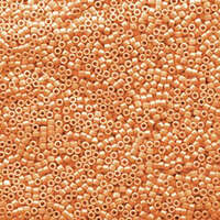 Miyuki 11/0 Delica Bead - DB1563 - Opaque Mandarin Luster