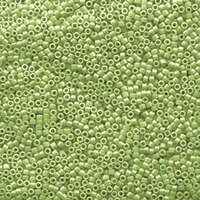 Miyuki 11/0 Delica Bead - DB1566 - Opaque Avocado Luster