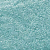 Miyuki 11/0 Delica Bead - DB1567 - Opaque Sea Opal Luster