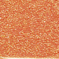 Miyuki 11/0 Delica Bead - DB1573 - Opaque Mandarin AB