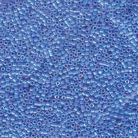 Miyuki 11/0 Delica Bead - DB1578 - Opaque Cyan Blue AB