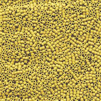 Miyuki 11/0 Delica Bead - DB1582 - Matte Opaque Canary