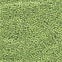Miyuki 11/0 Delica Bead - DB1585 - Matte Opaque Avocado