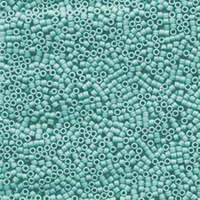 Miyuki 11/0 Delica Bead - DB1586 - Matte Opaque Sea Opal