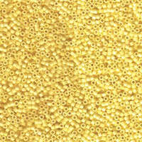 Miyuki 11/0 Delica Bead - DB1592 - Matte Opaque Canary AB