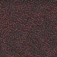 Miyuki 11/0 Delica Bead - DB1685 - Silver Lined Glazed Dark Cranberry