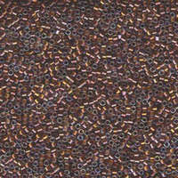 Miyuki 11/0 Delica Bead - DB1692 - Silver Lined Dark Honey AB