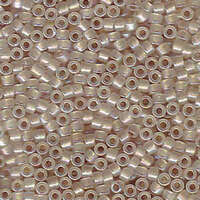 Miyuki 11/0 Delica Bead - DB1731 - Transparent Beige Lined Opal AB