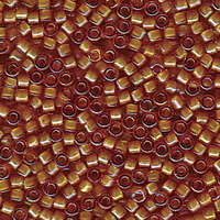 Miyuki 11/0 Delica Bead - DB1734 - Sparkling Beige Lined Topaz AB