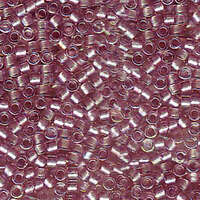 Miyuki 11/0 Delica Bead - DB1745 - Sparkling Antique Rose Lined Crystal AB