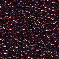 Miyuki 11/0 Delica Bead - DB1751 - Sparkling Red Lined Topaz AB