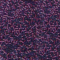 Miyuki 11/0 Delica Bead - DB1758 - Sparkling Hot Pink Lined Aqua AB