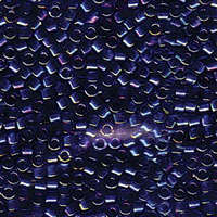 Miyuki 11/0 Delica Bead - DB1763 - Sparkling Emerald Lined Cobalt AB