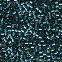Miyuki 11/0 Delica Bead - DB1769 - Sparkling Aqua Green Lined Teal AB