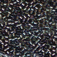 Miyuki 11/0 Delica Bead - DB1773 - Sparkling Beige Lined Grey AB