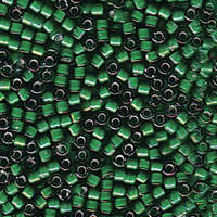 Miyuki 11/0 Delica Bead - DB1788 - White Lined Emerald AB