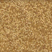 Miyuki 11/0 Delica Bead - DB1801 - Dyed Lt Apricot Silk Satin