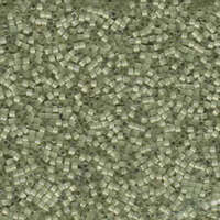 Miyuki 11/0 Delica Bead - DB1815 - Dyed Pale Lime Silk Satin