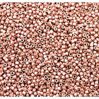 Miyuki 11/0 Delica Bead - DB1842F - Matte Duracoat Galvanized Dark Cranberry