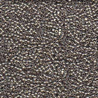 Miyuki 11/0 Delica Bead - DB1851 - Duracoat Galvanized Light Smoky Pewter