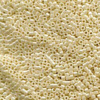 Miyuki 11/0 Delica Bead - DB1900 - Opaque Ivory Ceylon