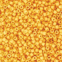 Miyuki 11/0 Delica Bead - DB2102 - Duracoat Opaque Banana
