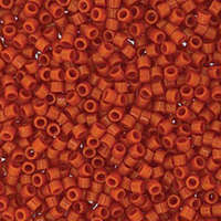 Miyuki 11/0 Delica Bead - DB2108 - Duracoat Opaque Persimmon