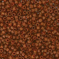 Miyuki 11/0 Delica Bead - DB2142 - Duracoat Opaque Cognac