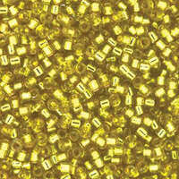 Miyuki 11/0 Delica Bead - DB2164 - Duracoat Silver Lined Zest