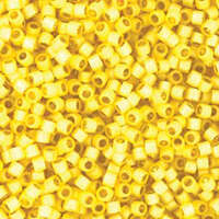 Miyuki 11/0 Delica Bead - DB2186 - Duracoat Silver Lined Semi Frosted Vinho Verde