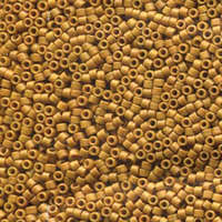 Miyuki 11/0 Delica Bead - DB2286 - Frosted Glazed Opaque Pecan