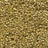 Miyuki 11/0 Delica Bead - DB2303 - Frosted Glazed Rainbow Pistachio