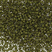 Miyuki 11/0 Delica Bead - DB2357 - Duracoat Opaque Army Green