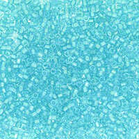 Miyuki 11/0 Delica Bead - DB2382 - Fancy Lined Aqua