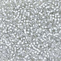 Miyuki 11/0 Delica Bead - DB2393 - Fancy Lined Ice