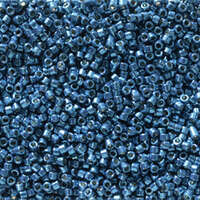 Miyuki 11/0 Delica Bead - DB2516 - Duracoat Galvanized Deep Aqua Blue
