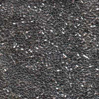Miyuki 11/0 Delica Hex Cut Bead - DBC0021 - Steel