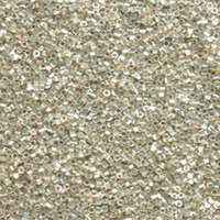 Miyuki 11/0 Delica Hex Cut Bead - DBC0035 - Galvanized Silver