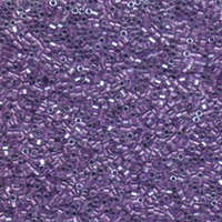Miyuki 11/0 Delica Hex Cut Bead - DBC0906 - Sparkling Purple Lined Crystal
