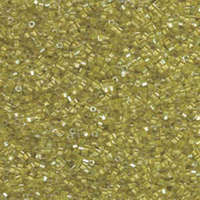 Miyuki 11/0 Delica Hex Cut Bead - DBC0910 - Sparkling Light Yellow Lined Crystal