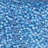 Miyuki 8/0 Delica Bead - DBL-0164 - Opaque Light Blue AB