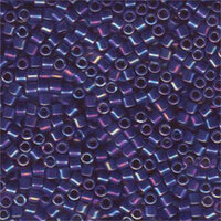 Miyuki 8/0 Delica Bead - DBL-0165 - Opaque Royal Blue AB
