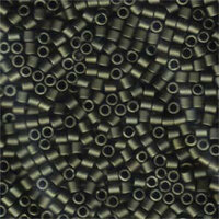 Miyuki 8/0 Delica Bead - DBL-0311 - Matte Metallic Olive Grey