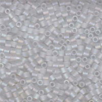 Miyuki 8/0 Delica Bead - DBL-0851 - Matte Crystal AB