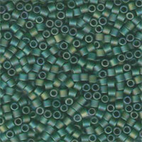 Miyuki 8/0 Delica Bead - DBL-0858 - Matte Transparent Light Green AB