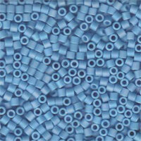 Miyuki 8/0 Delica Bead - DBL-0879 - Matte Opaque Sky Blue AB
